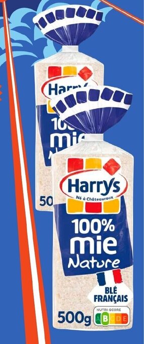 E.Leclerc PAIN 100% MIE NATURE "HARRYS" offre