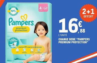 E.Leclerc CHANGE BEBE "PAMPERS PREMIUM PROTECTION" offre