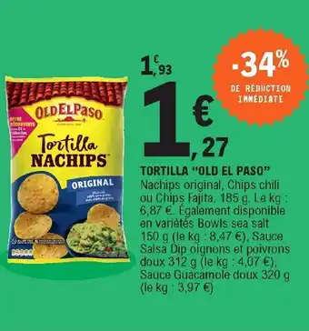 E.Leclerc Tortilla old El Paso offre