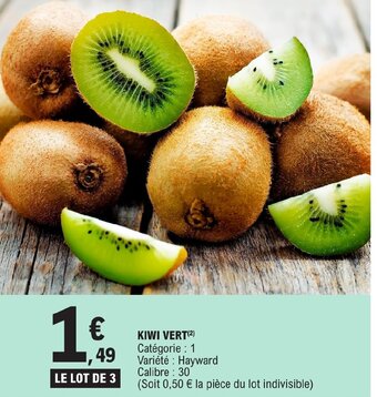 E.Leclerc KIWI VERT(²) offre