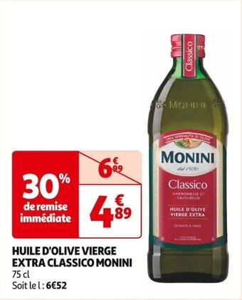 HUILE D'OLIVE VIERGE EXTRA CLASSICO MONINI