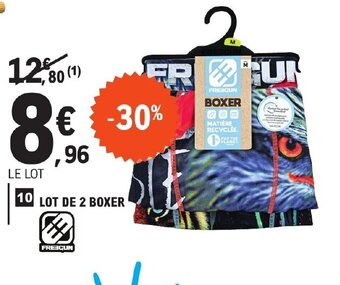 E.Leclerc 10 LOT DE 2 BOXER offre