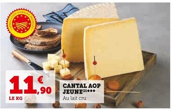 Super U CANTAL AOP JEUNE offre