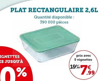 PLAT RECTANGULAIRE