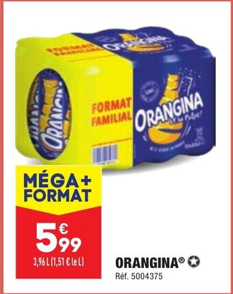 ALDI ORANGINA offre