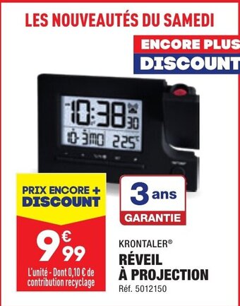 RÉVEIL À PROJECTION