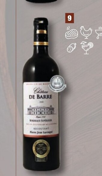 ALDI CHÂTEAU DE BARREⓇ BORDEAUX SUPÉRIEUR AOC offre