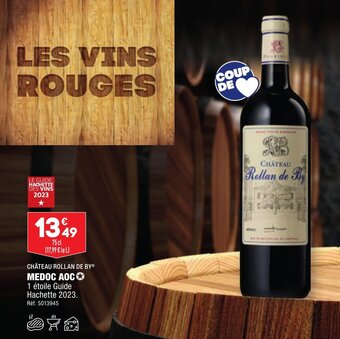 ALDI CHÂTEAU ROLLAN DE BY MEDOC AOC offre