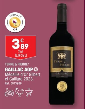 ALDI TERRE & PIERREⓇ GAILLAC AOP offre