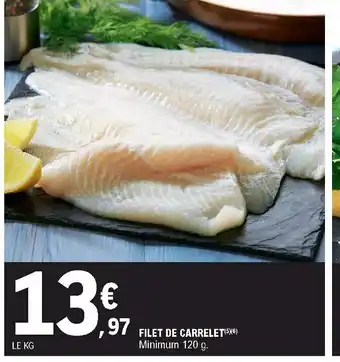 E.Leclerc Filet De Carrelet offre