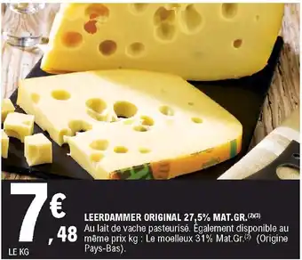 E.Leclerc Leerdammer Original offre