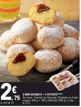 E.Leclerc 8 Mini Beignets offre