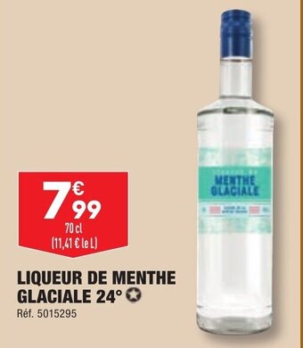 ALDI LIQUEUR DE MENTHE GLACIALE 24° ✪ offre