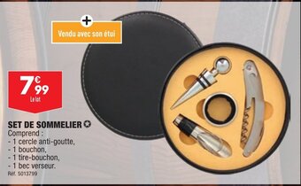 ALDI SET DE SOMMELIER offre