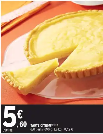 E.Leclerc Tarte Citron offre