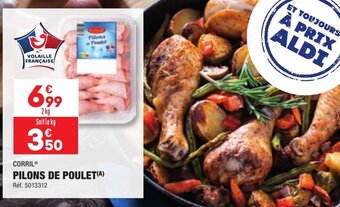 ALDI CORRIL® PILONS DE POULET(A) offre
