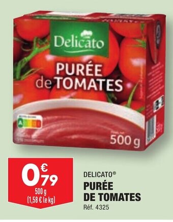 ALDI DELICATOⓇ PURÉE DE TOMATES offre