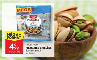 ALDI PISTACHES GRILLÉES offre