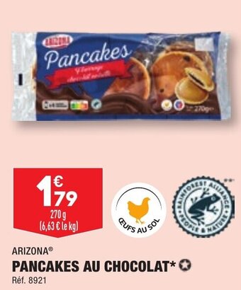 ALDI ARIZONAⓇ PANCAKES AU CHOCOLAT offre