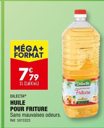 ALDI Dilecta huile pour friture offre