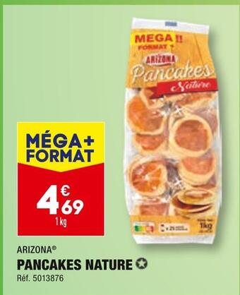 ALDI Arizona pancakes nature offre