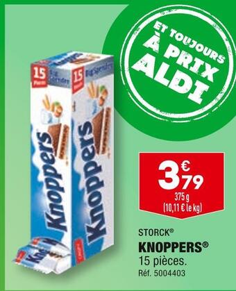 ALDI Storck knoppers offre