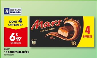 ALDI Mars 18 barres glacées offre