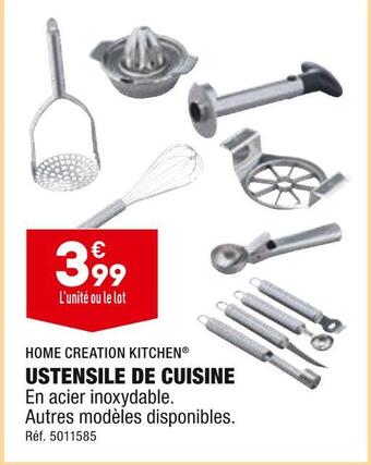 ALDI Home creation kitchen ustensile de cuisine offre