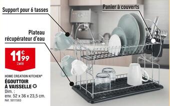 ALDI Home creation kitchen égouttoir à vaisselle offre