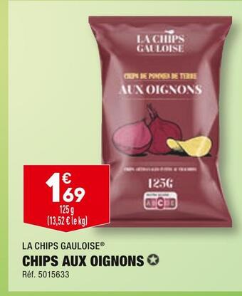 ALDI La chips gauloise chips aux oignons offre