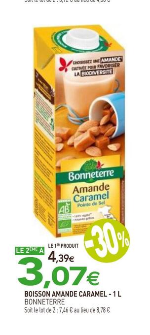 Bonneterre boisson amande caramel