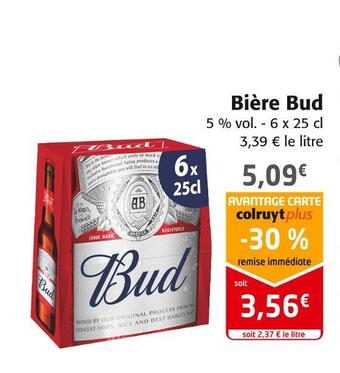 Colruyt Bud bière offre