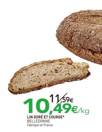 naturéO Belledonne lin doré et courge offre