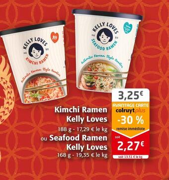 Colruyt Kelly loves kimchi ramen offre