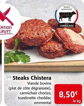 Steaks chistera