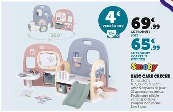 Smoby baby care creche
