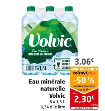 Volvic eau minérale naturelle