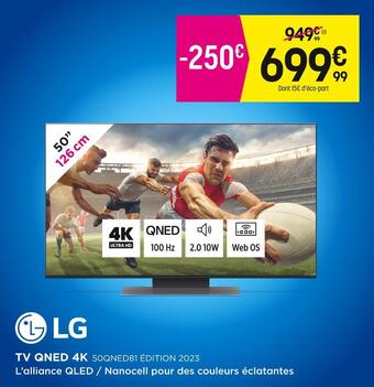 Pulsat Lg tv qned 4k offre