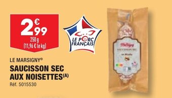 ALDI SAUCISSON SEC offre