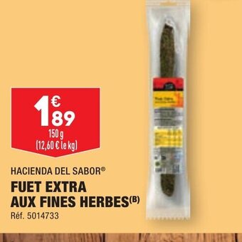 ALDI FUET EXTRA AUX FINES HERBES(B) offre