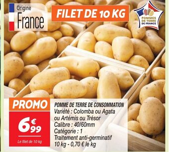 Netto Pomme de terre de consommation offre