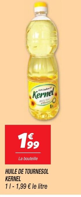 Netto HUILE DE TOURNESOL KERNEL offre