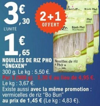 E.Leclerc NOUILLES DE RIZ PHO offre