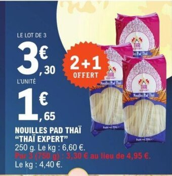 E.Leclerc NOUILLES PAD THAÏ THAÏ EXPERT offre