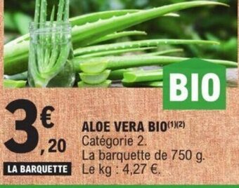 E.Leclerc ALOE VERA BIO offre