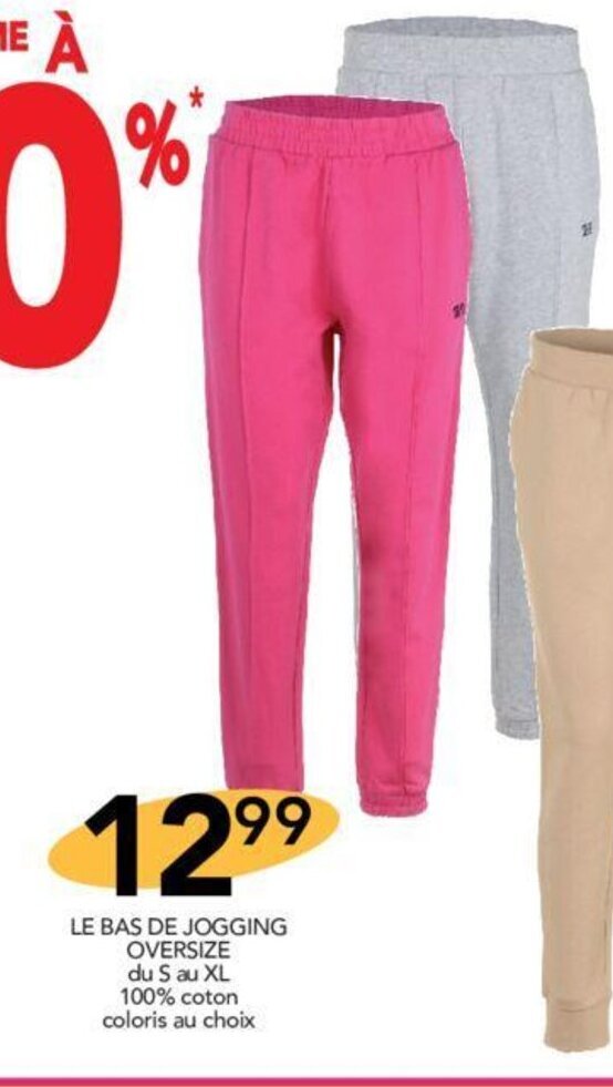 Promo LE SWEAT UNI OU IMPRIMÉ chez Stokomani