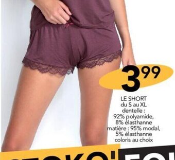 Stokomani LE SHORT offre
