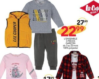 Stokomani L'ENSEMBLE 3 PIÈCES GARÇON offre