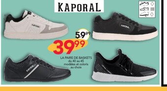 Stokomani LA PAIRE DE BASKETS offre