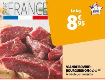 Auchan VIANDE BOVINE: BOURGUIGNON(¹) offre